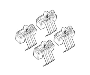 ΑΚΡΑ ΓΙΑ ΜΠΑΡΕΣ NORDRIVE ΓΙΑ CITROEN DS5 12/11+ KIT