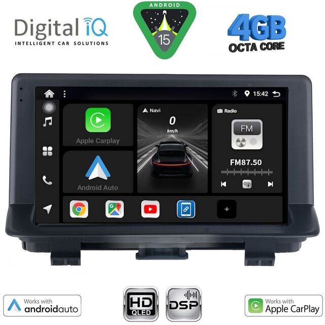 DIGITAL IQ BXF 16013_CPAA (9inc) MULTIMEDIA TABLET for AUDI Q3 mod. 2013-2018 (Low Version)