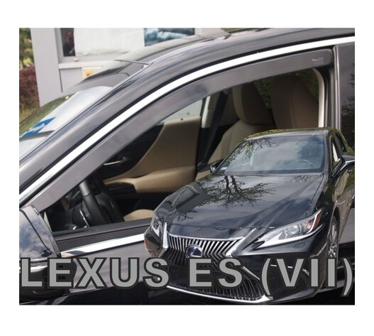 ΑΝΕΜΟΘΡΑΥΣΤΕΣ ΓΙΑ LEXUS ES 4D 2019+ ΖΕΥΓΑΡΙ ΑΠΟ ΕΥΚΑΜΠΤΟ ΦΙΜΕ ΠΛΑΣΤΙΚΟ HEKO - 2 ΤΕΜ.