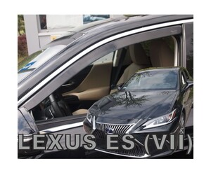 ΑΝΕΜΟΘΡΑΥΣΤΕΣ ΓΙΑ LEXUS ES 4D 2019+ ΖΕΥΓΑΡΙ ΑΠΟ ΕΥΚΑΜΠΤΟ ΦΙΜΕ ΠΛΑΣΤΙΚΟ HEKO - 2 ΤΕΜ.