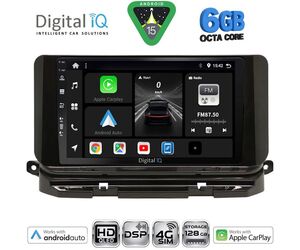 DIGITAL IQ BXF 17598_CPAA (10inc) MULTIMEDIA TABLET for SKODA OCTAVIA 8 mod. 2021-2026