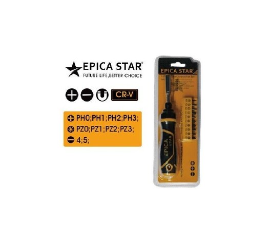 ΣΕΤ ΚΑΤΣΑΒΙΔΙ ΜΕ 10 ΔΙΑΦΟΡΕΤΙΚΕΣ ΜΥΤΕΣ EPICA STAR EP-50652