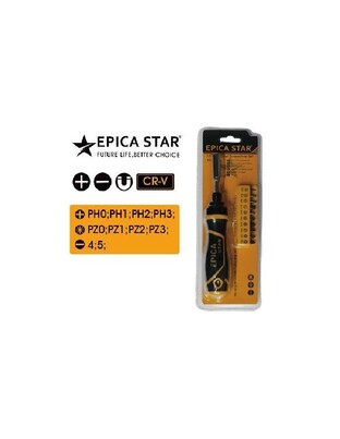 ΣΕΤ ΚΑΤΣΑΒΙΔΙ ΜΕ 10 ΔΙΑΦΟΡΕΤΙΚΕΣ ΜΥΤΕΣ EPICA STAR EP-50652