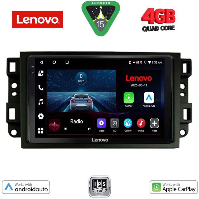 LENOVO LVE 8069A_CPAA (10inc) MULTIMEDIA TABLET for GMC ALL mod. 2004-2012