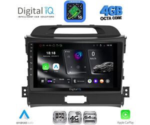 DIGITAL IQ RTG 6325_CPA (9inc) MULTIMEDIA TABLET for KIA SPORTAGE mod. 2010-2015
