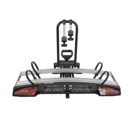 Menabo - Βάση Ποδηλάτου Κοτσαδόρου Alioth 2 για 2 ποδήλατα ή E-bike / Fat Bike με Ανάκλιση / Μοχλό Γρήγορης Ασφάλισης / Αντάπτορα 13 pin - 1 τεμ. (14920/MB)