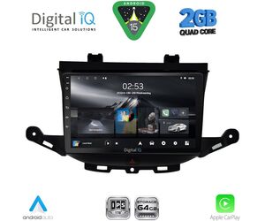 DIGITAL IQ RSD 1483_CPA (9inc) MULTIMEDIA TABLET for OPEL ASTRA K mod. 2015-2022