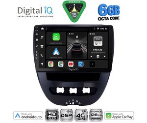 DIGITAL IQ BXF 17707_CPAA (10inc) MULTIMEDIA TABLET for CITROEN C1-PEUGEOT 107-TOYOTA AYGO mod. 2005-2014