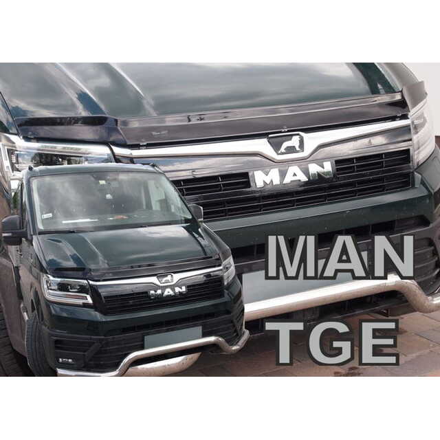 Heko - Ανεμοθραύστης Καπό Για VW Crafter II 2017 > / MAN TGE 2017 > υλικό Acrylic Χρώμα Φιμέ - 1 τεμ. (ΑΝΕΜ.F.02153)