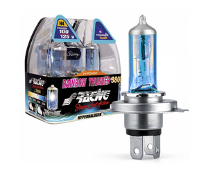 H4 12V/60-55W-100/125 3.800K RAINBOW THUNDER SIMONI RACING - 2 ΤΕΜ.