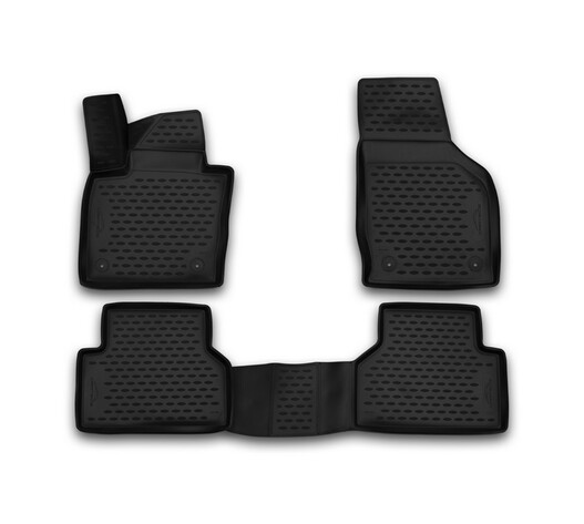 ΠΑΤΑΚΙΑ ΣΕ ΣΚΑΦΗ TPE ΛΑΣΤΙΧΟ ΓΙΑ AUDI Q3 02/2015-12/2018  ΣΕ ΜΑΥΡΟ ΧΡΩΜΑ NOVLINE - 4 ΤΕΜ.