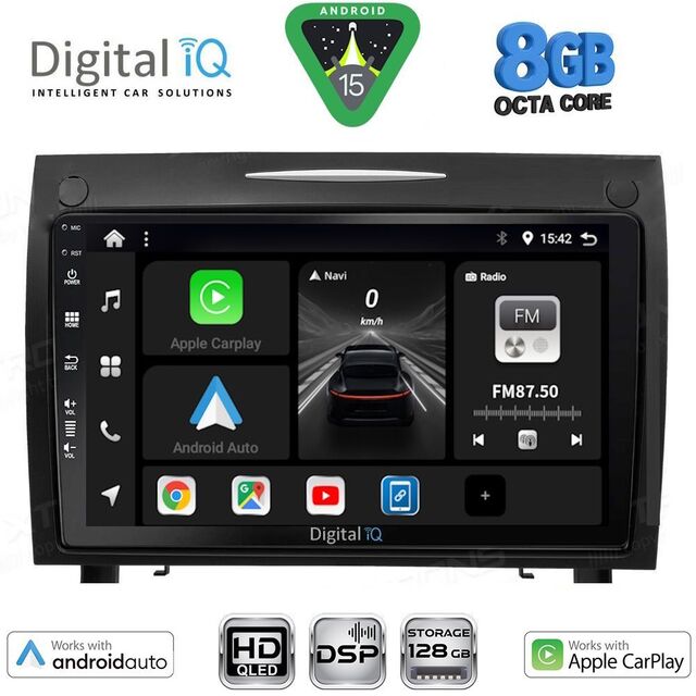 DIGITAL IQ BXF 18419_CPAA (9inc) MULTIMEDIA TABLET for MERCEDES SLK R171 mod. 2004-2010