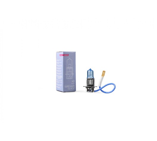 H3 12V 55W PK22s COLOR SUPERWHITE 1ΤΕΜ. M-TECH