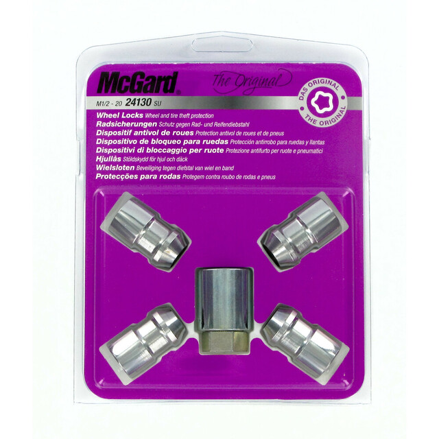 Lampa - Παξιμάδια Ασφαλείας 1/2x20 Κωνικά Τύπου F040 Μήκος 37.0mm Κατασκευασμένα από Ανθεκτικό Υλικό για Μέγιστη Αντοχή – 1 σετ 21 τεμ. (L.MG24130SU)