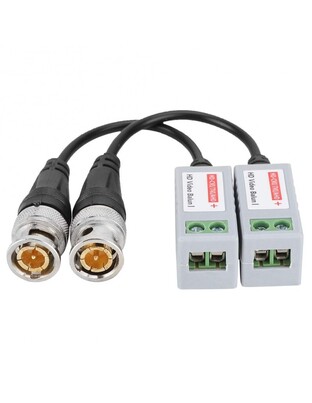ΠΟΜΠΟΔΕΚΤΗΣ VIDEO BALUN 1080P ΠΑΘΗΤΙΚΟΣ SQ-0033