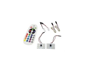 ΣΕΤ LED ΛΑΜΠΕΣ ΠΛΑΦΟΝΙΕΡΑΣ RGB 12V TY-00036