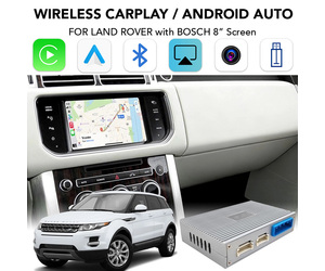 DIGITAL IQ LR 715F CPA (WIRELESS CARPLAY / ANDROID AUTO BOX with 2 CAMERA IN for JAGUAR - LAND ROVER mod. 2016-2019 with BOSCH 8" Screen)