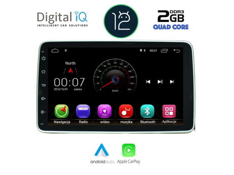 DIGITAL IQ X356M_CPA (9'' DECK) MULTIMEDIA SYSTEM for FIAT TIPO mod. 2019-2023
