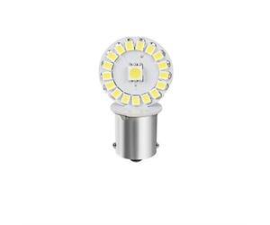 P21W 24-28V BA15s 260lm ΜΟΝΟΠΟΛΙΚΟ ΛΕΥΚΟ ΔΙΑΘΛΑΣΗΣ HYPER-LED102  2ΤΕΜ.