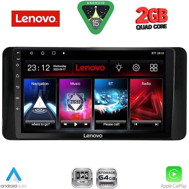 LENOVO LVD 2778_CPA (10inc) MULTIMEDIA TABLET for TOYOTA LAND CRUISER LC300 mod. 2023-2026