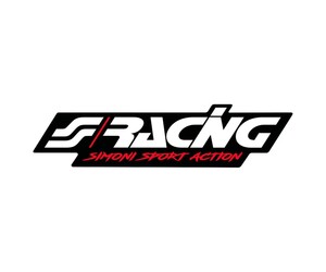 ΑΥΤΟΚΟΛΛΗΤΟ SIMONI RACING LOGO STICKER 120x29mm 1ΤΕΜ.