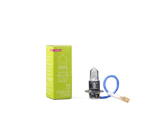 H3 12V 55W PK22s LONG LIFE ΑΛΟΓΟΝΟΥ 1ΤΕΜ. M-TECH