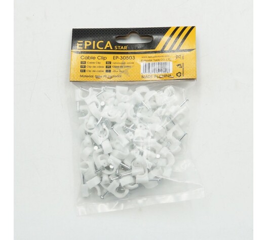 CABLE CLIP 8mm 100pcs EPICA STAR EP-30503