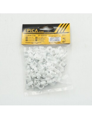 CABLE CLIP 8mm 100pcs EPICA STAR EP-30503