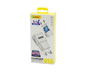 ΓΡΗΓΟΡΟΣ ΦΟΡΤΙΣΤΗΣ 3.1A ANDOWL AN-Q-DC120