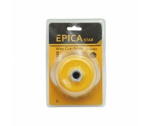 ΣΥΡΜΑΤΟΒΟΥΡΤΣΑ 100mm ΓΩΝΙΑΚΟΥ ΤΡΟΧΟΥ M14 EPICA STAR EP-60409