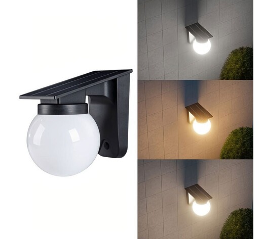 ΕΠΙΤΟΙΧΙΟ ΗΛΙΑΚΟ ΦΩΤΙΣΤΙΚΟ ΜΠΑΛΑ 2.8W AD-05039