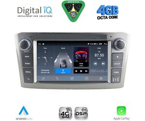 DIGITAL IQ BLG 425SL_CPA (7″ DECK) MULTIMEDIA OEM for TOYOTA AVENSIS (T25) mod. 2003-2009 (SILVER)