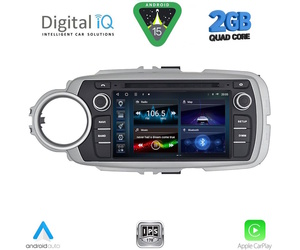 DIGITAL IQ BLD 030_CPA (7" DECK) MULTIMEDIA SYSTEM for TOYOTA YARIS mod. 2011-2020