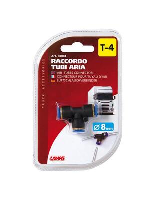 ΣΥΝΔΕΣΜΟΣ ΑΕΡΑ T-4 Τριπλός 8mm 13bar kg/cm