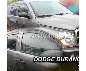 ΑΝΕΜΟΘΡΑΥΣΤΕΣ ΓΙΑ DODGE DURANGO 5D 2004-2010 ΖΕΥΓΑΡΙ ΑΠΟ ΕΥΚΑΜΠΤΟ ΦΙΜΕ ΠΛΑΣΤΙΚΟ HEKO - 2 ΤΕΜ.