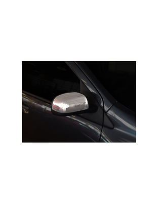 ΚΑΠΑΚΙΑ ΚΑΘΡΕΠΤΩΝ ΓΙΑ NISSAN MICRA IV HB 5D K13 2010+ DACIA DUSTER / LODGY / SANDERO / DOKKER ΧΡΩΜΙΟΥ 2 ΤΕΜ. ΜΕΤΑΛΛΙΚΑ