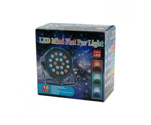 LED ΠΟΛΥΧΡΩΜΟ ΦΩΤΟΡΥΘΜΙΚΟ MINI 18 LED KY-2301