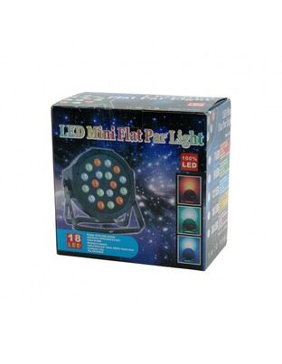 LED ΠΟΛΥΧΡΩΜΟ ΦΩΤΟΡΥΘΜΙΚΟ MINI 18 LED KY-2301