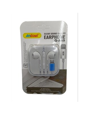 ΣΤΕΡΕΟΦΩΝΙΚΑ ΑΚΟΥΣΤΙΚΑ ΜΕ ΒΥΣΜΑ ΓΙΑ iPHONE ANDOWL Q-A49