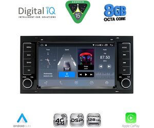 DIGITAL IQ BLM 742_CPA (7" DECK) MULTIMEDIA SYSTEM for VW TOUAREG mod. 2003-2011