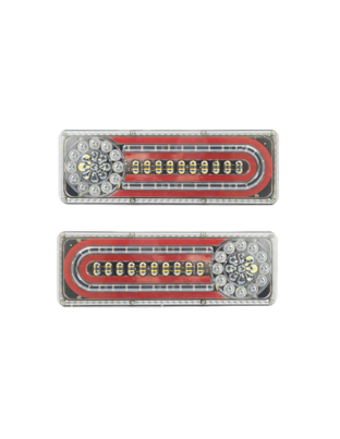 LED ΟΠΙΣΘΙΑ ΦΑΝΑΡΙΑ ΦΟΡΤΗΓΟΥ ΣΕΤ 2ΤΜΧ SY-HWD0251