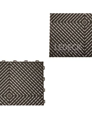 DIGITAL IQ PLASTIC FLOOR TILES 6TEM (GREY)