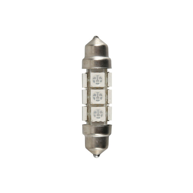 ΛΑΜΠΑΚΙ ΠΛΑΦΟΝΙΕΡΑΣ 24/28V 11x43mm 48lm 12xSMD LED ΜΠΛΕ ΔΙΠΛΗΣ ΠΟΛΙΚΟΤΗΤΑΣ LAMPA - 20 ΤΕΜ.