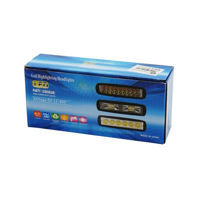 ΠΡΟΒΟΛΕΑΣ LED ΟΧΗΜΑΤΩΝ 18W AU-00060