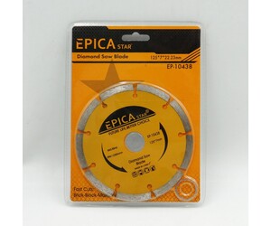 ΠΡΙΟΝΟΛΑΜΑ ΔΙΑΜΑΝΤΕ 125*7*22.23mm EPICA STAR TO-EP-10438