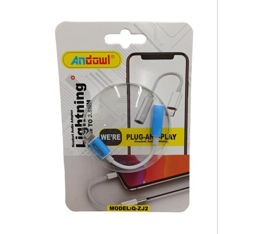 ΑΝΤΑΠΤΟΡΑΣ type-c ΣΕ jack 3.5mm ANDOWL Q-ZJ2