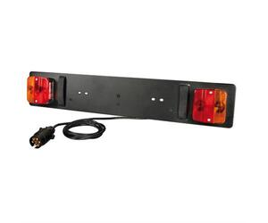 Μπάρα Τρέιλερ με φανάρια 12V 78x14cm με καλώδιο 2m και 7 PIN