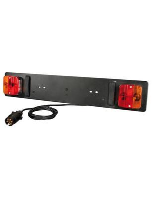 Μπάρα Τρέιλερ με φανάρια 12V 78x14cm με καλώδιο 2m και 7 PIN