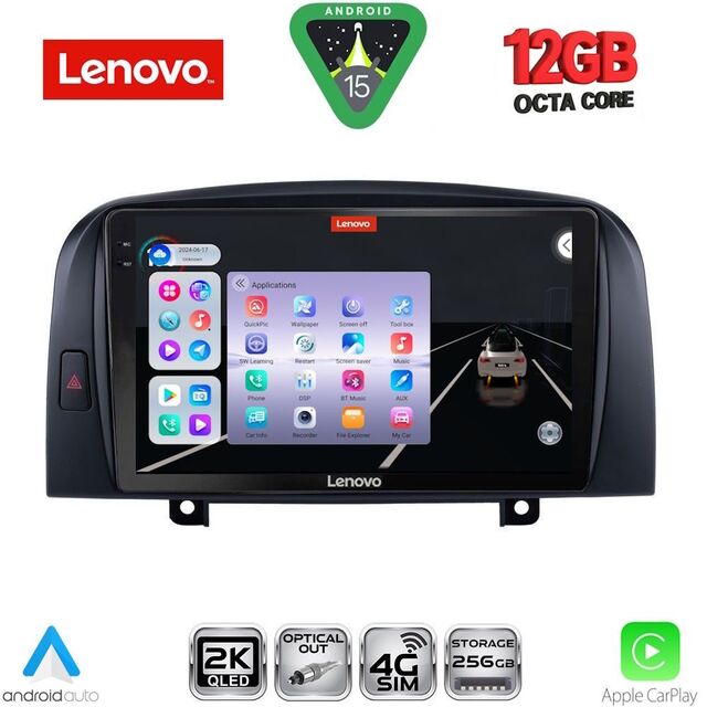 LENOVO SSZ 12248_CPA (9inc) MULTIMEDIA TABLET for HYUNDAI  SONATA mod. 2006-2009