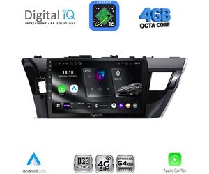 DIGITAL IQ RTG 6714SM_CPA (10inc) MULTIMEDIA TABLET for TOYOTA COROLLA mod. 2013-2016